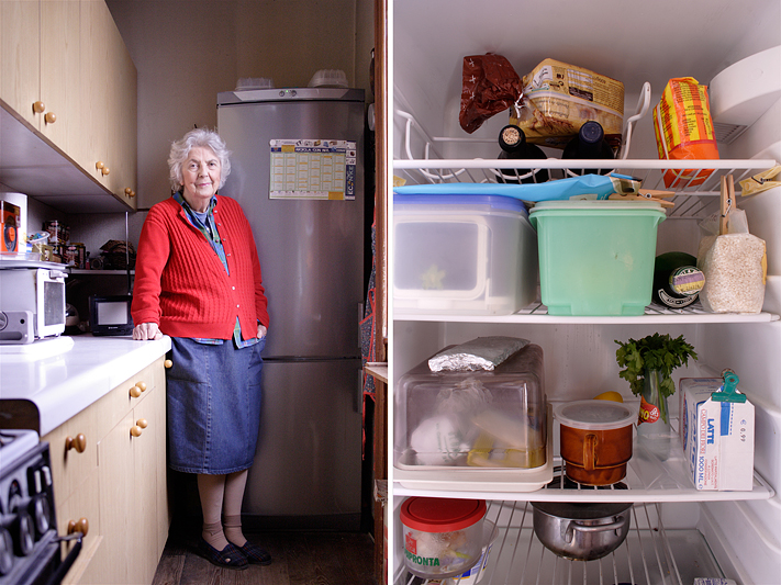 © Ambra Zeni, 2007, Milano, Famiglia che vai Frigo che trovi - Bruna