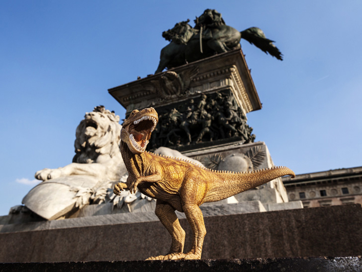 © Brando Cimarosti, Sulle tracce del T-rex, Krìsis, Milano, 2013