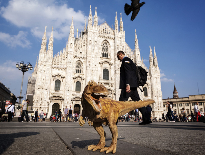 © Brando Cimarosti, Sulle tracce del T-rex, Krìsis, Milano, 2013